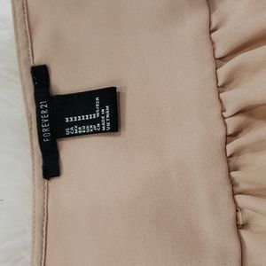 MEDIUM, long sleeve , cream colored long  sleeve blouse by Forever 21